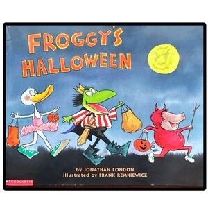 BUNDLE & SAVE 🎃Froggy's Halloween Softcover Book